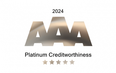 INFORMATIKA received the Platinum Creditworthiness Certificate of Excellence for the fourth year in a row